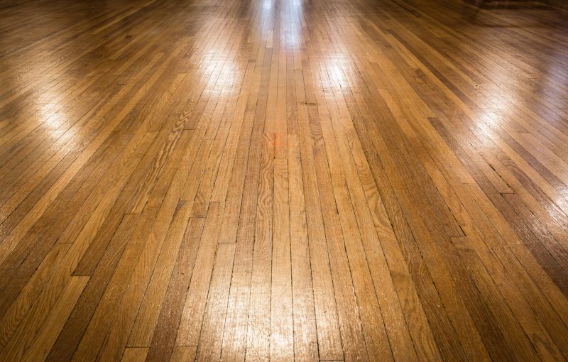 Polished Hardwood Floor